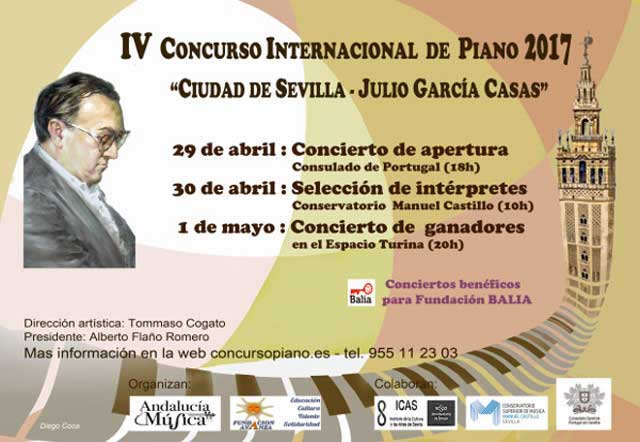 Entrelazamiento Construir sobre proteger IV Concurso internacional de piano Ciudad de Sevilla 2017 | OnSevilla