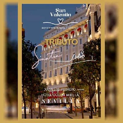 Cartel del concierto de A Dos Velas en el Hotel Colón de Sevilla 2026