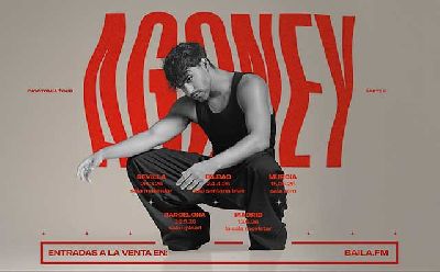 Cartel de la gira Dicotomía Tour Pt. II de Agoney