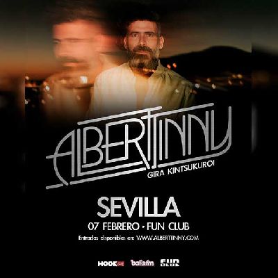 Cartel del concierto de Alberttinny en FunClub Sevilla 2026