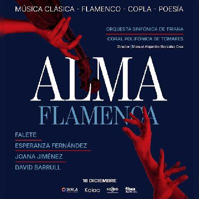 Cartel de Alma flamenca en Fibes Sevilla 2026