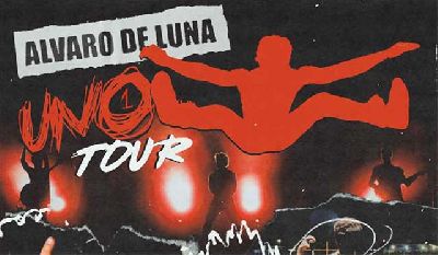 Cartel de la gira Uno Tour de Álvaro de Luna