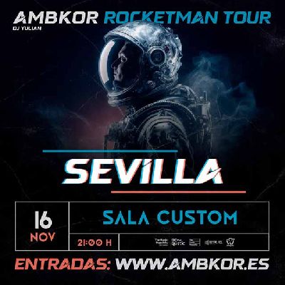 Cartel del concierto de Ambkor en Custom Sevilla 2024