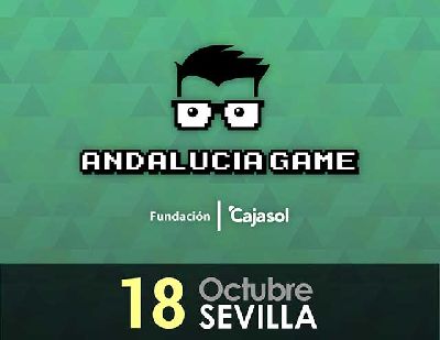 Cartel de Andalucía Game en Cajasol Sevilla 2025
