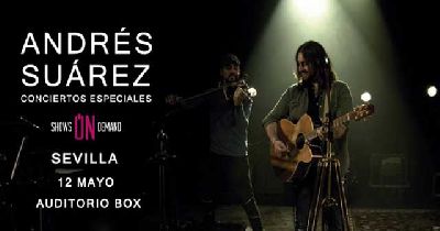 Concierto: Andrés Suárez en Espacio Box Sevilla 2018