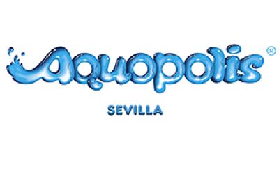 Logotipo del parque acuático de Sevilla Aquópolis