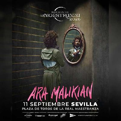 Cartel del concierto de Ara Malikian en Sevilla 2026