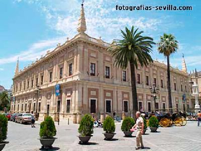 Foto del Archivo General de Indias de Sevilla