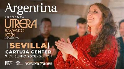 Cartel de Argentina en el Cartuja Center de Sevilla 2026