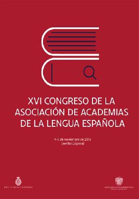 Cartel del XVI Congreso de la Asociación de Academias de la Lengua Española (ASALE) en Sevilla