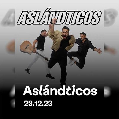 Cartel del concierto de Aslándticos en Malandar Sevilla 2023