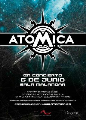 Concierto: Atomica en la sala Malandar de Sevilla