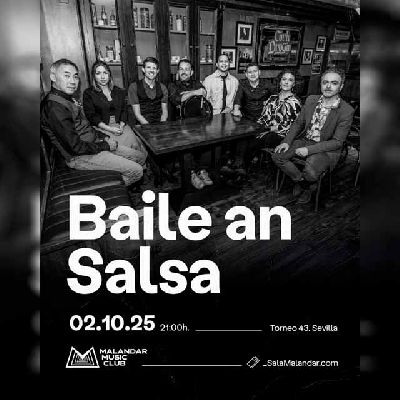 Cartel del concierto deBaile An Salsa en Malandar Sevilla 2025