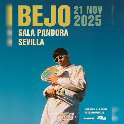 Cartel del concierto de Bejo en Pandora Sevilla 2025