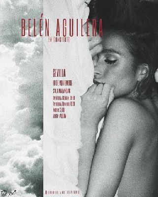 Cartel del concierto de Belén Aguilera en Malandar Sevilla 2019