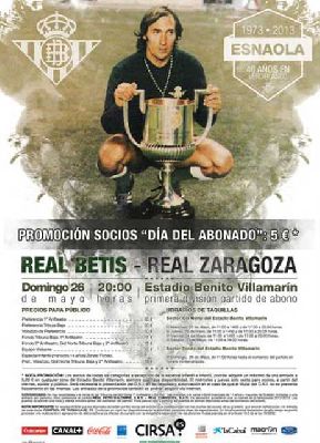 Real Betis - Zaragoza Liga 2012-13 jornada 37