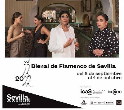Cartel de la Bienal de Sevilla 2022
