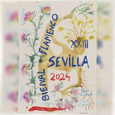 Cartel de la Bienal de Sevilla 2024