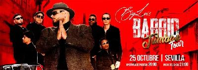 Cartel del concierto de Big Lois en el Cartuja Center de Sevilla 2025