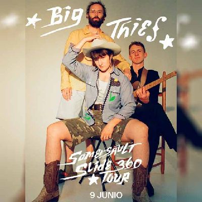 Cartel del concierto de Big Thief en el Cartuja Center de Sevilla 2026