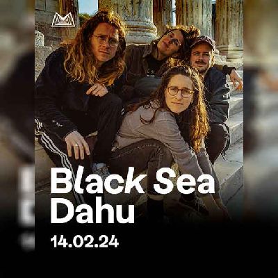 Cartel del concierto de Black Sea Dahu en Malandar Sevilla 2024