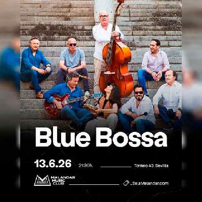 Cartel del concierto de Blue Bossa en Malandar Sevilla 2026