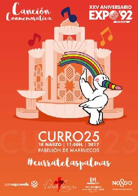 Grabación canción conmemorativa de la Expo 92 en Tres Culturas de Sevilla