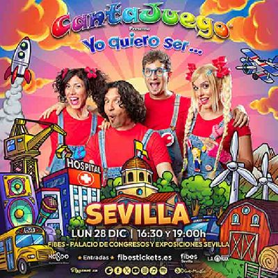 Cartel de CantaJuego - Yo quiero ser en Fibes Sevilla 2026