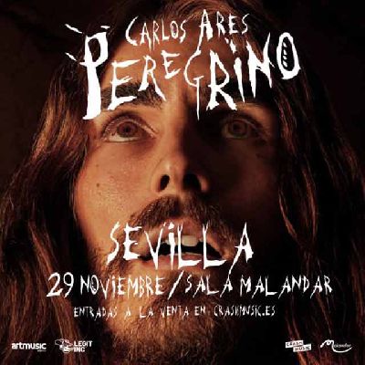 Cartel del concierto de Carlos Ares en Malandar Sevilla 2024