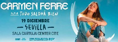 Cartel del concierto de Carmen Ferre en el Cartuja Center de Sevilla 2026