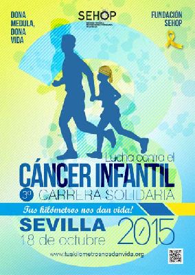 III Carrera Solidaria contra el cáncer infantil en Sevilla 2015