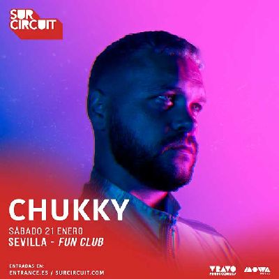 Cartel del concierto de Chukky en FunClub Sevilla 2023