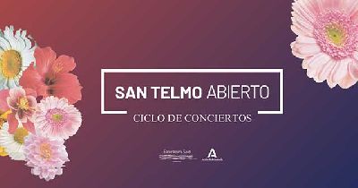 Cartel del Ciclo de Conciertos San Telmo Abierto en el Palacio de San Telmo de Sevilla 2025