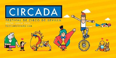 Cartel de la décimo cuarta edición del Festival Circada 2021 en Sevilla