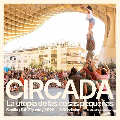 Cartel de la décima novena edición del Festival Circada 2026 en Sevilla
