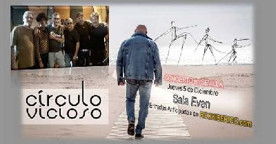 Cartel del concierto de Círculo Vicioso en la Sala Even Sevilla 2019