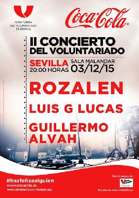 II Concierto del Voluntariado en Malandar Sevilla 2015