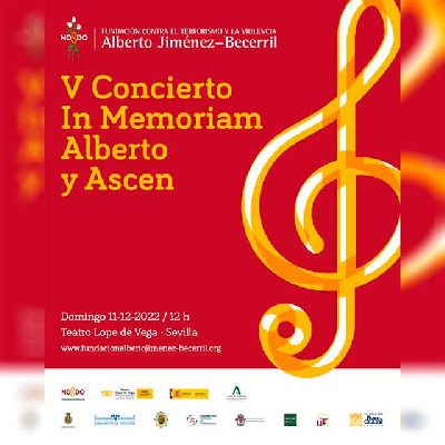 Cartel del Concierto in memoriam Alberto y Ascen 2022