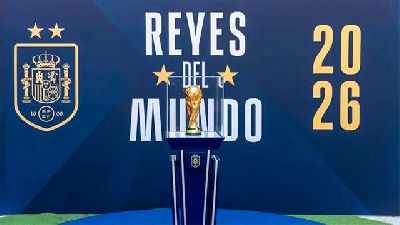 Foto promocional de la Copa del Mundo de fútbol en Sevilla 2026