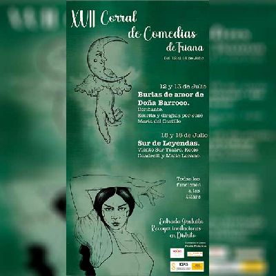 Cartel del XVII Corral de Comedias de Triana 2022 en Sevilla