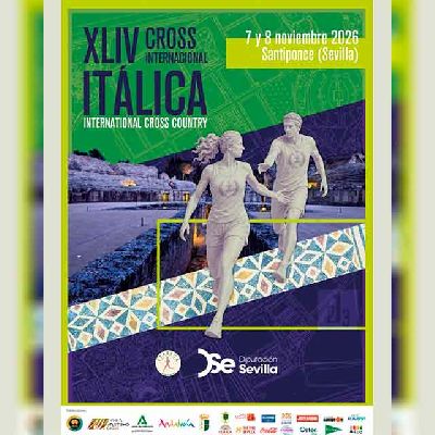 Cartel de la XLIV edición del Cross Internacional de Itálica 2026