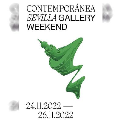Cartel de la Contemporánea Sevilla Gallery Weekend (CSGW) en Sevilla 2022
