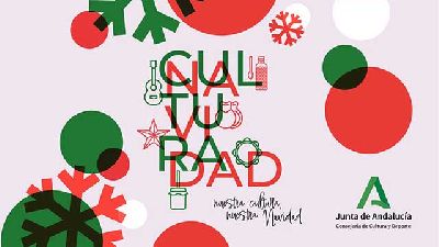 Cartel de Cultura Navidad de la Consejería de Cultura y deporte