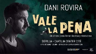 Cartel de Dani Rovira en el Cartuja Center de Sevilla 2025