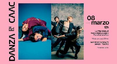 Cartel del ciclo Danza en el CAAC de Sevilla 2026