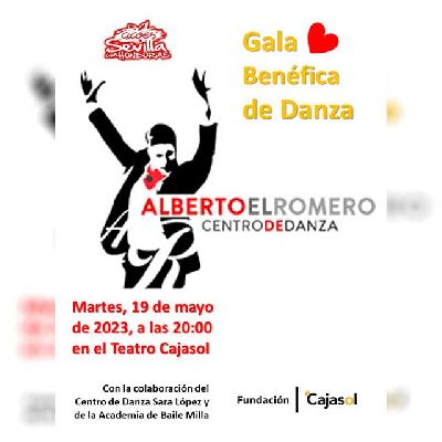 Cartel del espectáculo Gala benéfica de danza en Cajasol Sevilla 2023