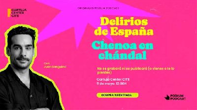 Cartel de Delirios de España en el Cartuja Center de Sevilla 2026