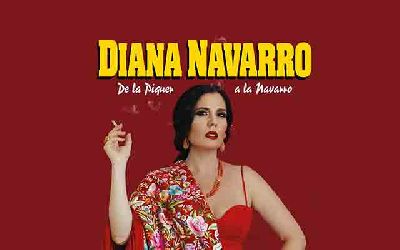 Cartel del concierto De la Piquer a la Navarro de Diana Navarro