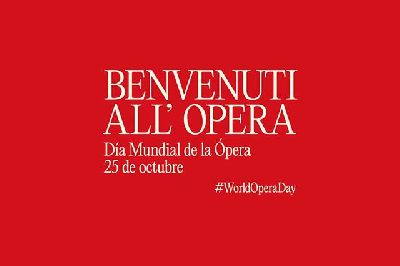 Cartel del Día Mundial de la Ópera en el Teatro de la Maestranza de Sevilla 2024