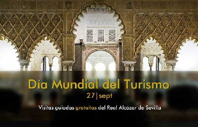 Día Mudial del Turismo en el Real Alcázar de Sevilla